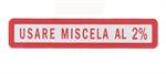 TARGHETTA MISCELA 2%