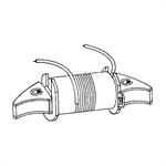 BOBINA BT ALIMENTAZIONE VESPA 50/125 r.o.150769