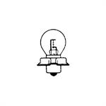 LAMPADA 6V-15W GHIERA P26S