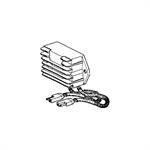 REGOLATORE DUCATI-GUZZI-CAGIVA 12V-25A  -DUCATI ENERGIA