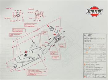 MARMITTA PIAGGIO LIBERTY 50 2T 97>05-APRILIA SCARABEO 50 2T