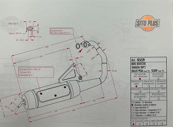 MARMITTA MBK BOOSTER -SITOPLUS