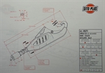 MARMITTA APRILIA SR 50/RALLY 50 -SITOPLUS