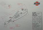 MARMITTA APRILIA SR 50/RALLY 50 -SITOPLUS