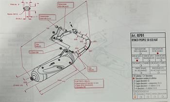 MARMITTA KYMCO AGILITY 50 R16 2T -SITO
