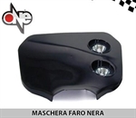 MASCHERA FARO ENDURO/CROSS NERA **fine serie