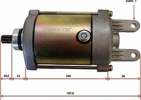 MOTORINO AVV.TO KYMCO XCITING-G.DINK 250/300 r.o.00128750