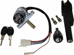 SERRATURE(KIT) APRILIA SCARABEO 50 2T***ORIGINALI AP8202452
