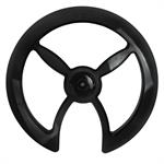 COPRICATENA IN PVC UNIVERSALE PER 46/48 DENTI NERO