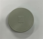 TAPPO MANUBRIO VESPA 50 R TONDO GRIGIO CHIARO