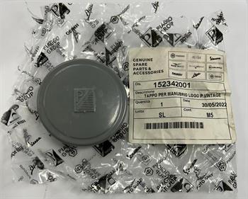 TAPPO MANUBRIO VESPA 50 TONDO GRIGIO SCURO